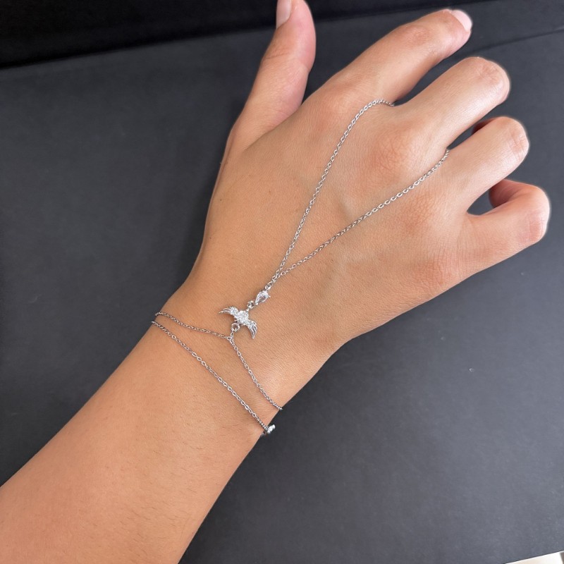 Kanatlı Silver Şahmeran resmi