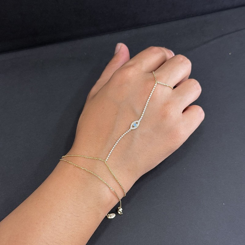 Minimal Göz Detaylı Suyolu Şahmeran resmi