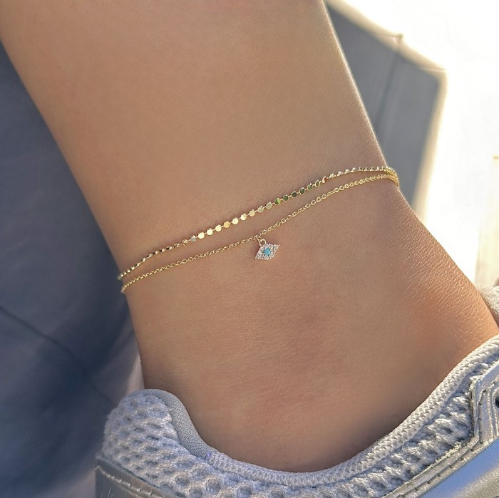 İkili Göz Detay Halhal  resmi