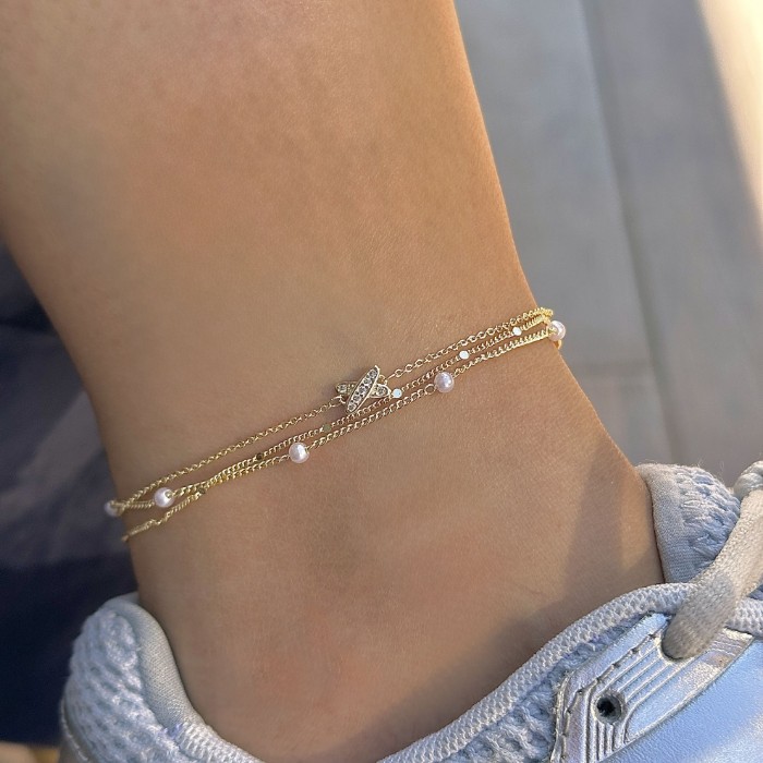 Üçlü İnci - X Detaylı Halhal resmi