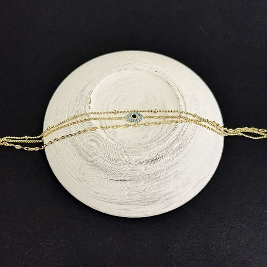 Üçlü Göz Detaylı Halhal resmi