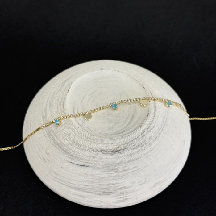 Suyolu Kalp Mavi Boncuk Halhal resmi