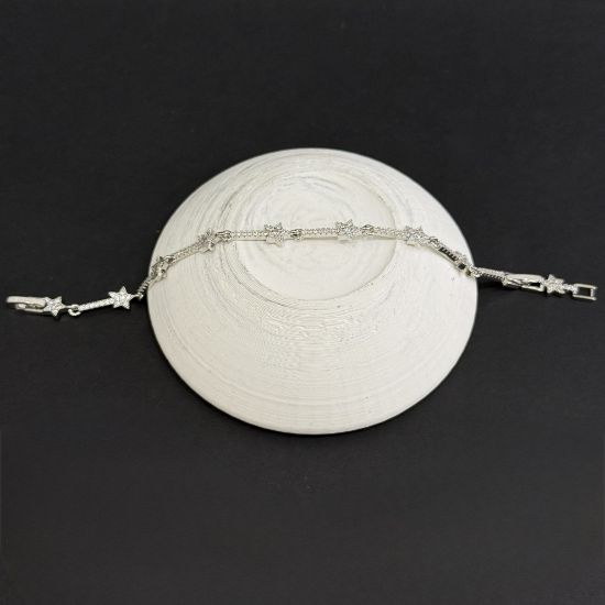 Silver Mini Yıldız Bileklik resmi