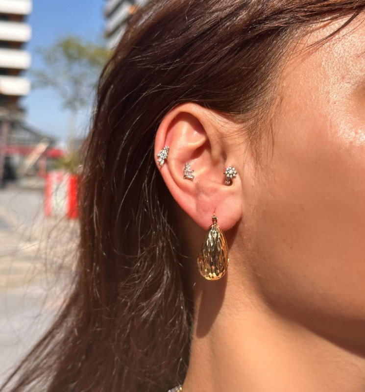 Badem Dövme Küpe resmi