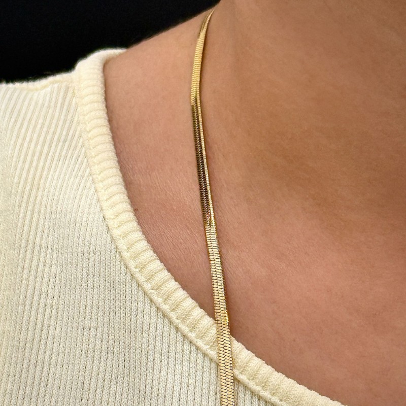 Çelik İtalyan Zincir Gold resmi