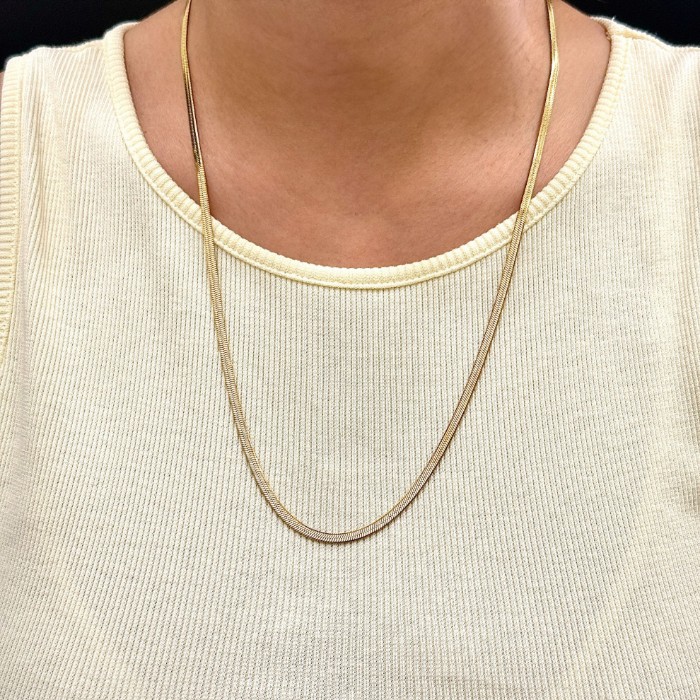 Çelik İtalyan Zincir Gold resmi