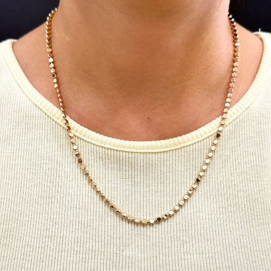 Xuping Pul Ezme Zincir 50 cm Rose  resmi