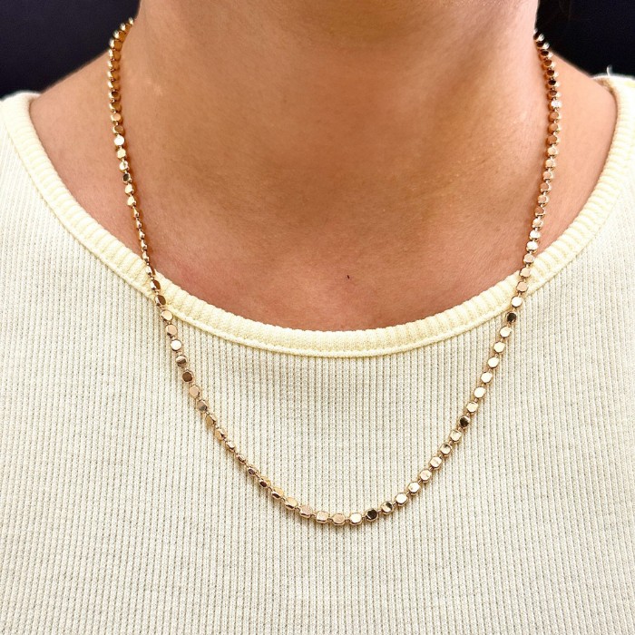 Xuping Pul Ezme Zincir 50 cm Rose  resmi