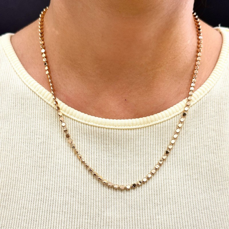 Xuping Pul Ezme Zincir 50 cm Rose  resmi