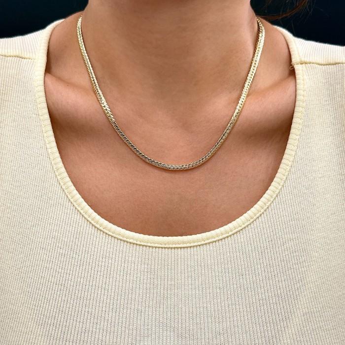 Xuping Hasır Ezme Zincir resmi