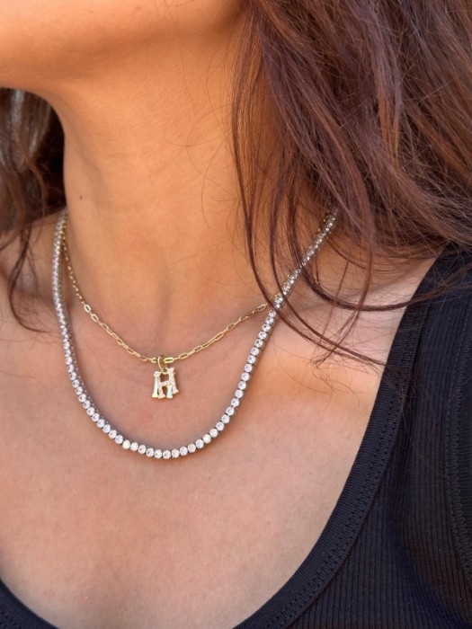 Çelik Döküm Suyolu Kolye resmi