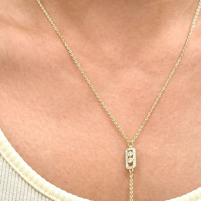 Y Kolye Messi Gold resmi