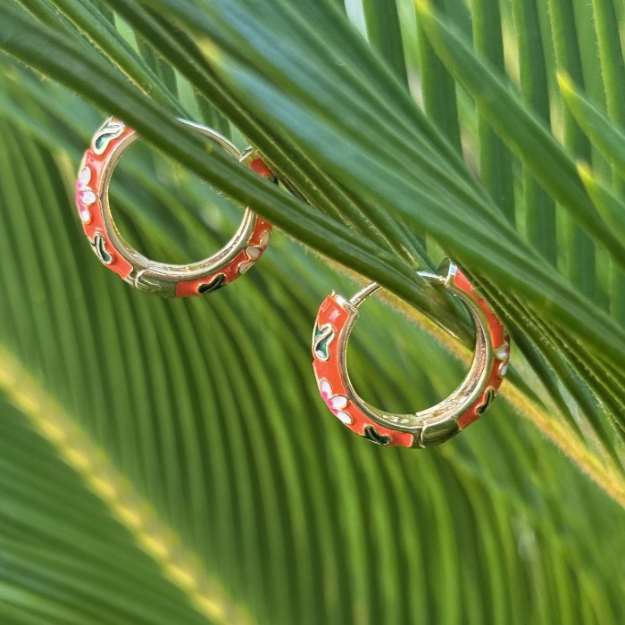   Turuncu Mineli Daisy Koleksiyonu Bileklik resmi