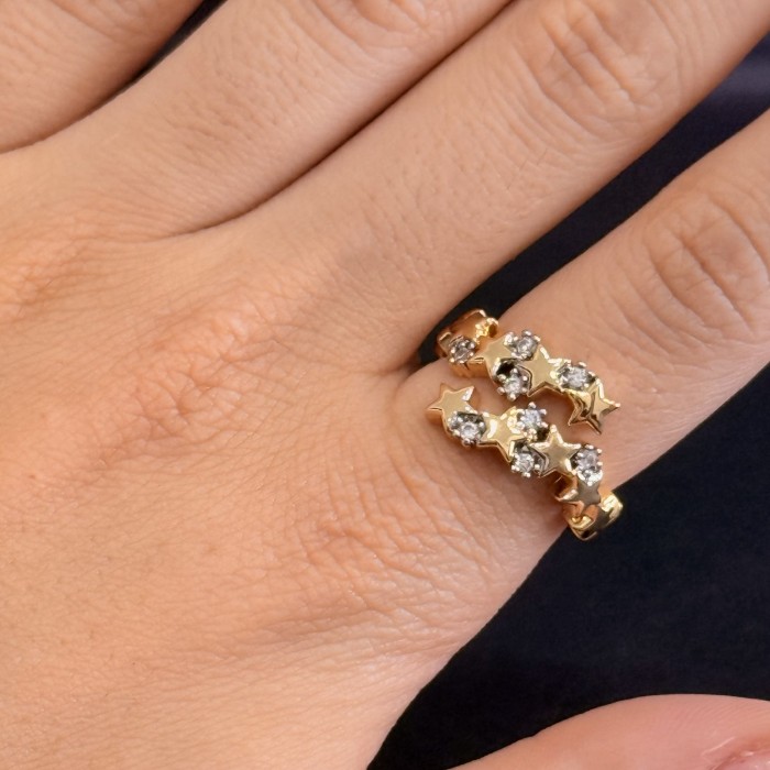 Yıldızlı Işıltı Yüzük resmi