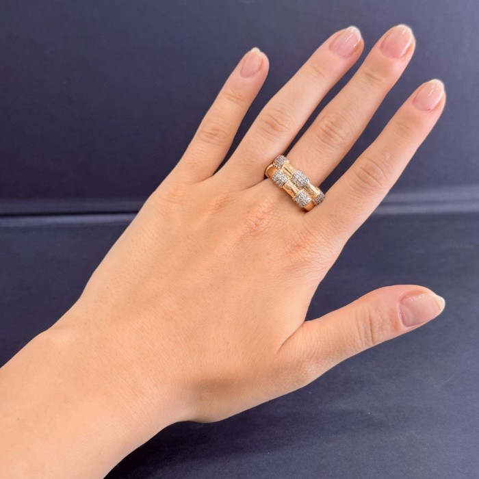 Blok Taşlı Zarafet Yüzük resmi