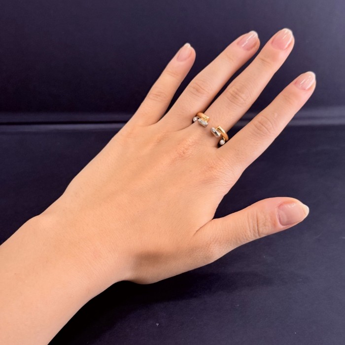 İkili Metal Uyum Yüzük resmi