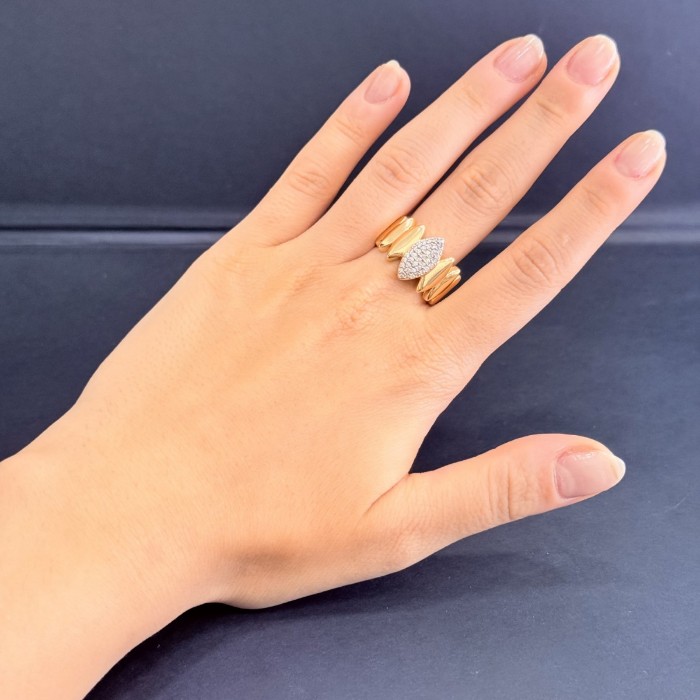 Marquise Taşlı Modern Yüzük resmi