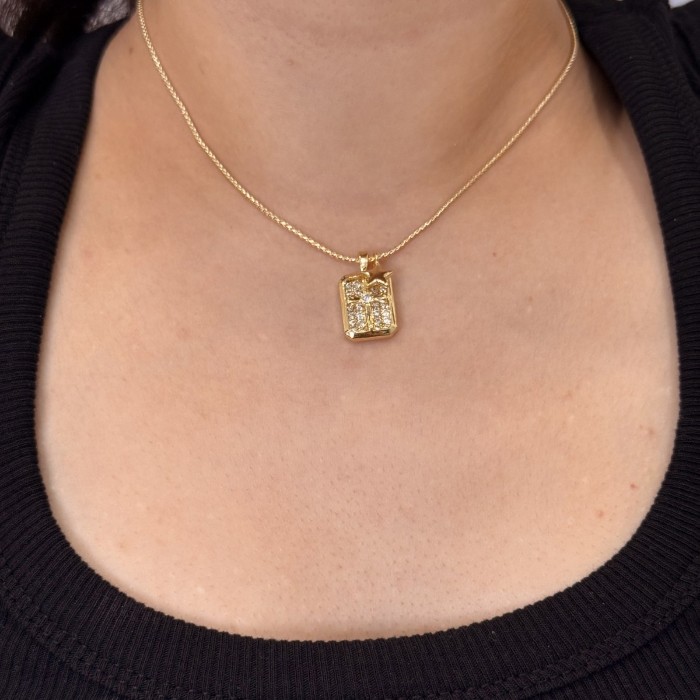 Yıldız Işıltılı Kolye – Parlaklığını Hediye Et resmi