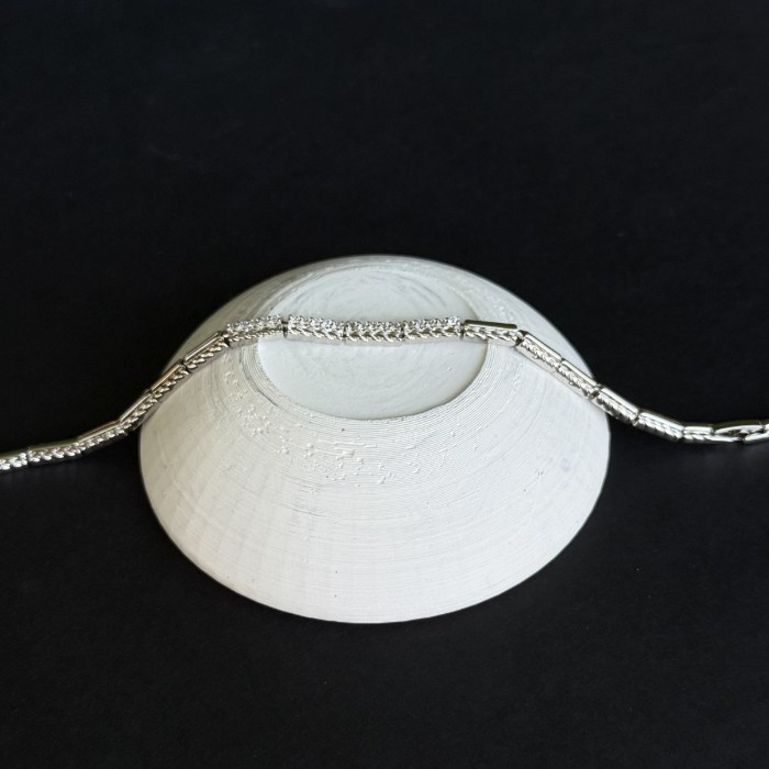 Örgü Motifli Dikdörtgen Bilezik Xuping  resmi