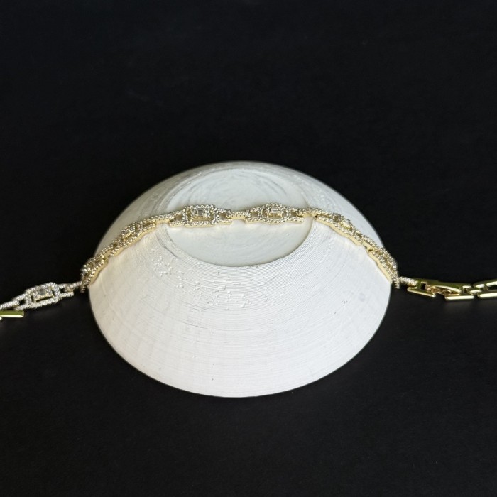 Baget Taşlı Çerçeve Bilezik Xuping  resmi