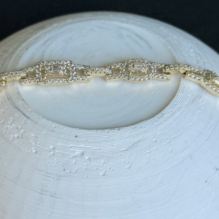 Baget Taşlı Çerçeve Bilezik Xuping  resmi