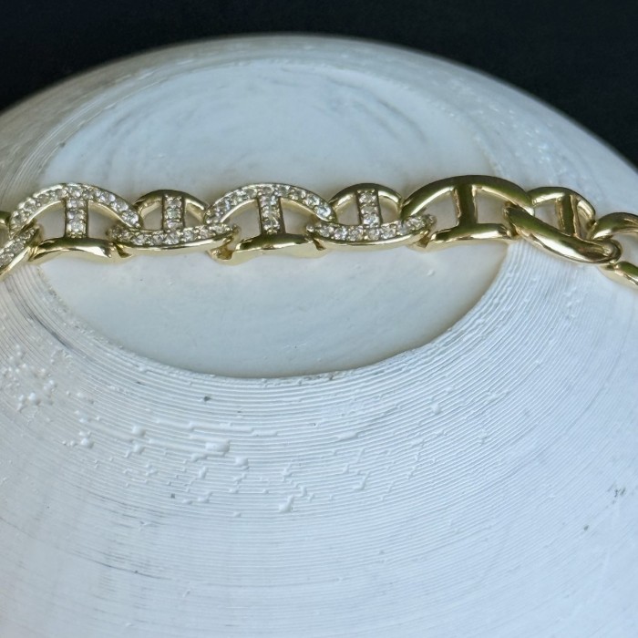 Taşlı Yarım Zincir Bileklik Xuping  resmi