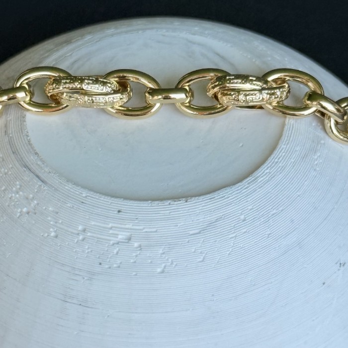 Özel Dokulu Oval Halka Bileklik Xuping  resmi