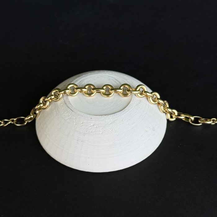 Yuvarlak Zincir Halkalı Bileklik Xuping  resmi