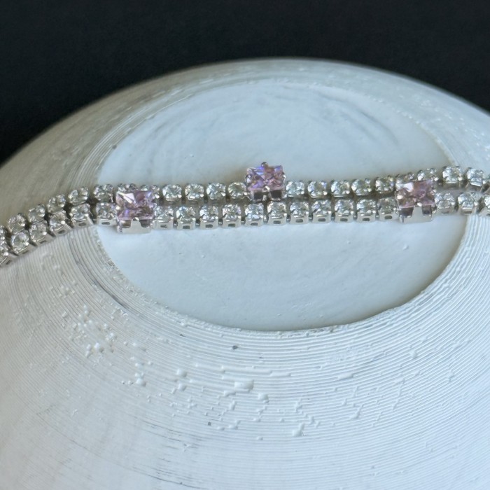 Pembe Taşlı Bileklik resmi