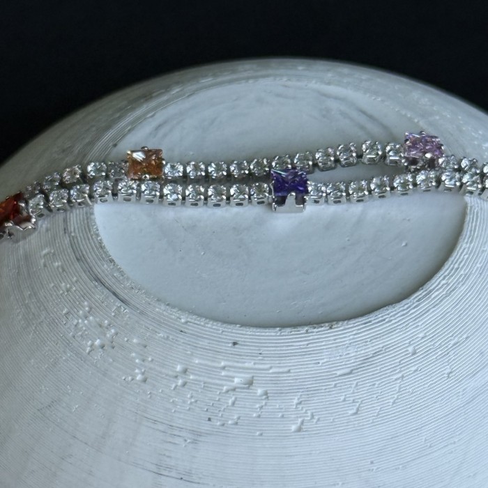 Renkli Taşlı Bileklik resmi