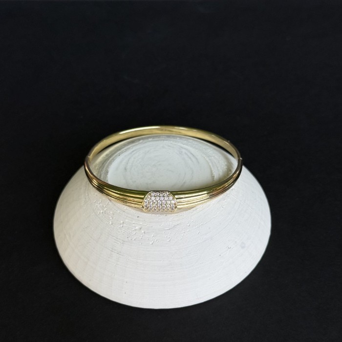 Taşlı Kelepçe Bilezik (Klasik) Xuping  resmi