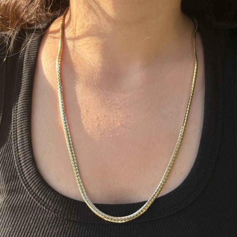 Balık Sırtı (Herringbone) Kolye resmi