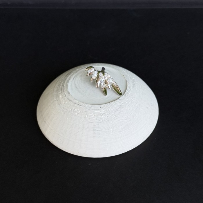 Melek Kanadı Kıkırdak Küpe (Gümüş renk) resmi