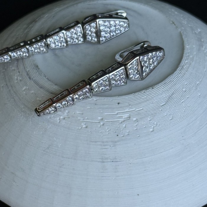 Yılan Kuyruğu Spiral Küpe resmi