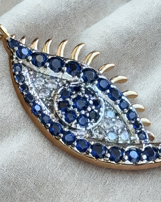 Nazar Boncuklu Gold Bileklik resmi