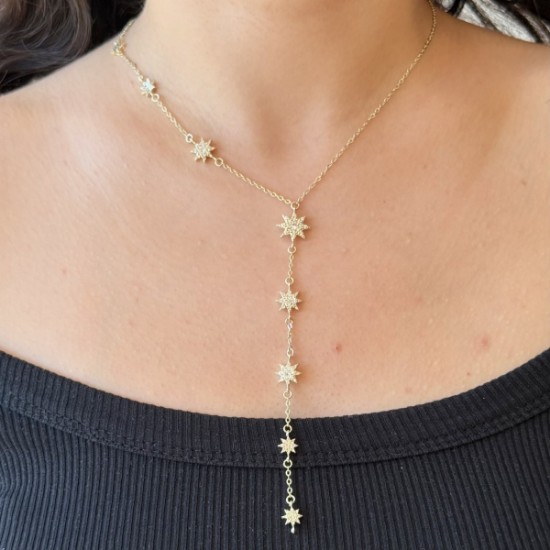 Kutup Yıldızı Y Kolye – Işığın Her Daim Rehberi resmi