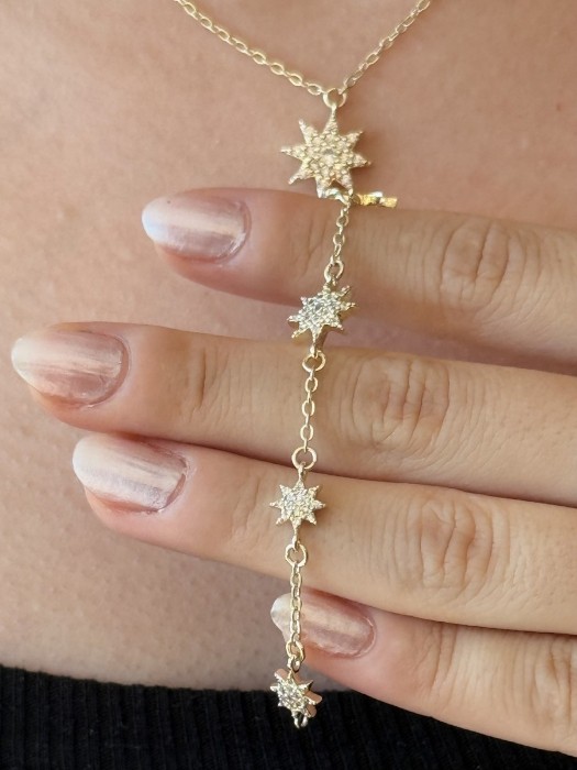 Kutup Yıldızı Y Kolye – Işığın Her Daim Rehberi resmi