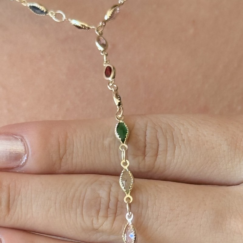 Renkli Y Kolye – Işıltını Yansıt resmi