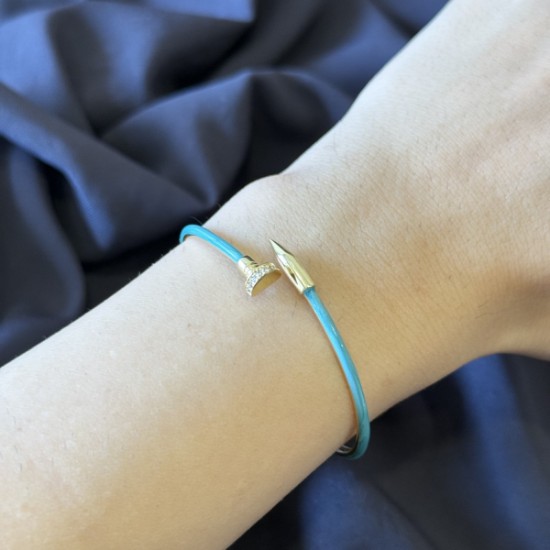 Turkuaz Çivi Bilezik resmi