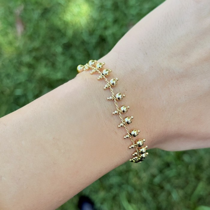 Top Detaylı Minimal Bileklik  resmi