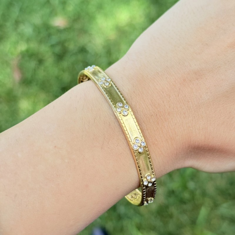 Çiçek Motifli Kelepçe  resmi