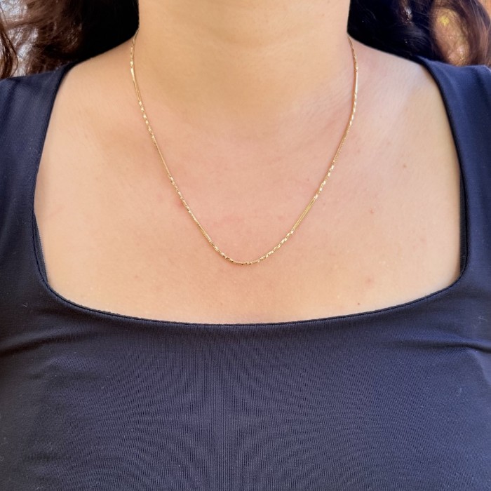 Minimal Altın Zincir Kolye resmi