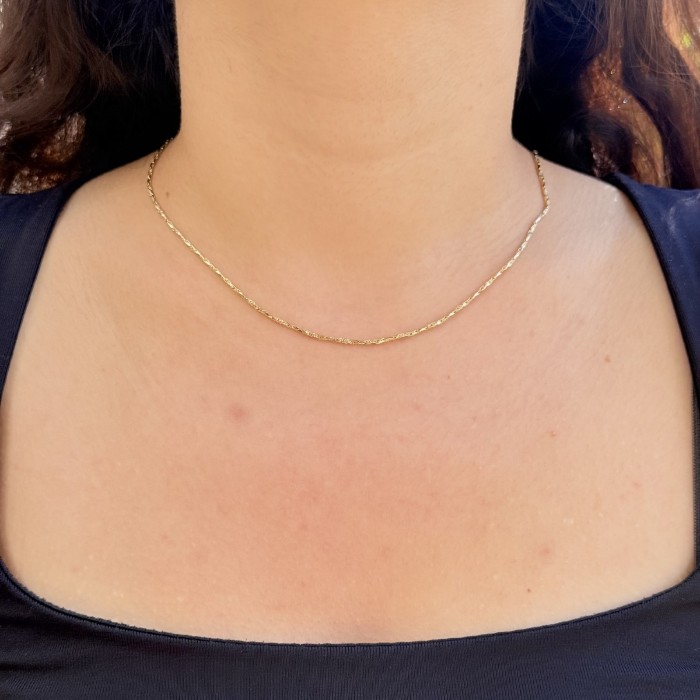 Minimal Gold Zincir resmi