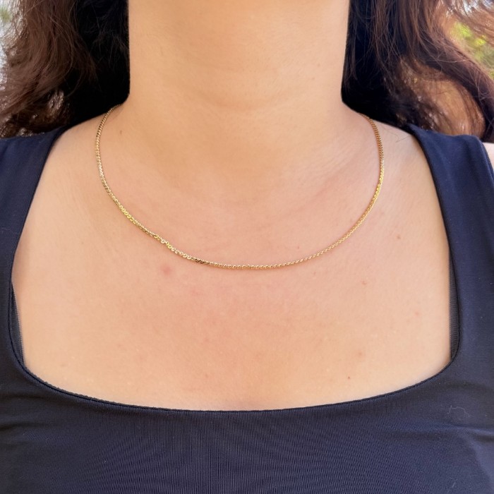 Klasik Gold Zincir  resmi