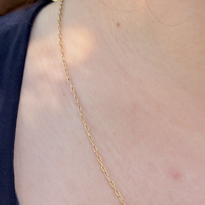 Oval Halka Zincir  resmi