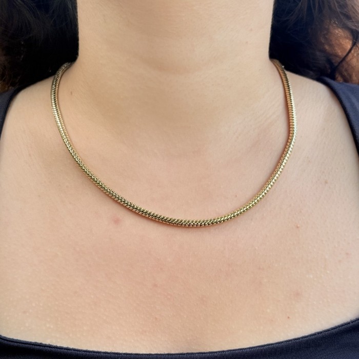 Kalın Örgü Zincir  resmi