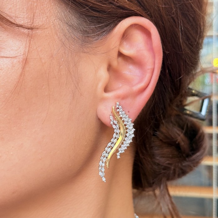 Kristal Dalga Küpe resmi