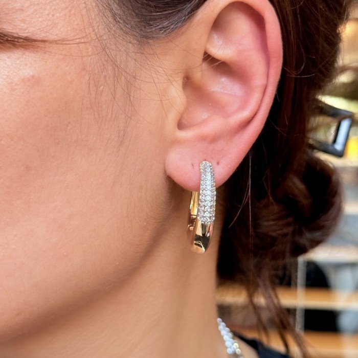 Zarif Dokunuş Küpe resmi