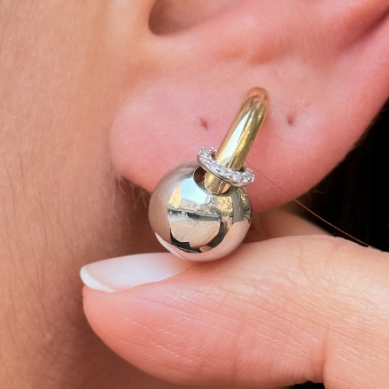 Küre Form Küpe resmi