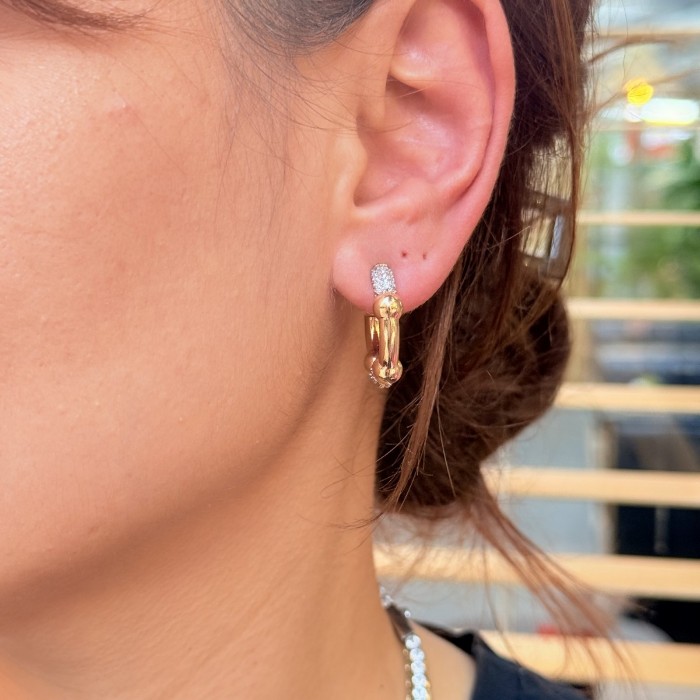 Zincir Detay Küpe resmi